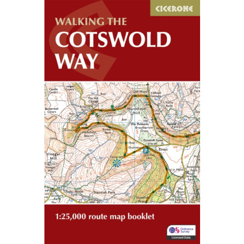 Cicerone Press The Cotswold Way Map Booklet (häftad, eng)