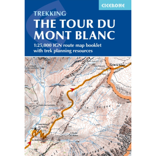 Cicerone Press Tour du Mont Blanc Map Booklet (häftad, eng)