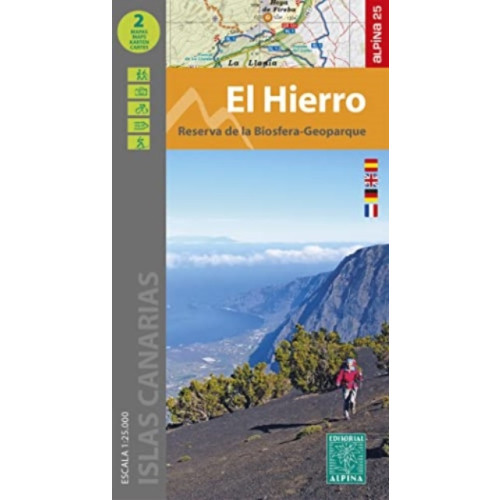 Alpina, Editorial, S.L. El Hierro - Reserva de la Biosfera-Geoparque 2 maps