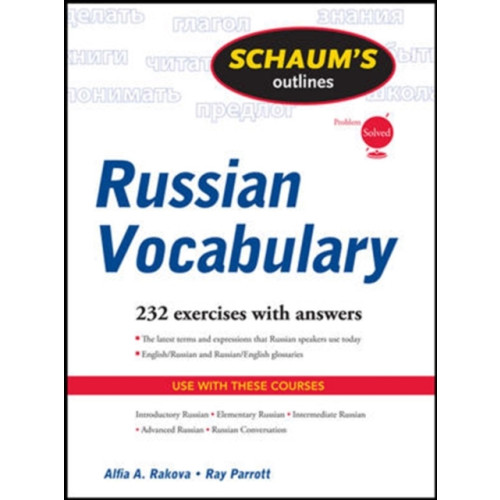 McGraw-Hill Education - Europe Schaum's Outline of Russian Vocabulary (häftad, eng)