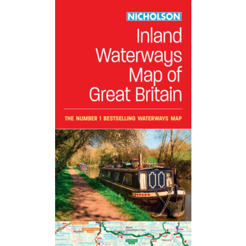 HarperCollins Publishers Nicholson Inland Waterways Map of Great Britain