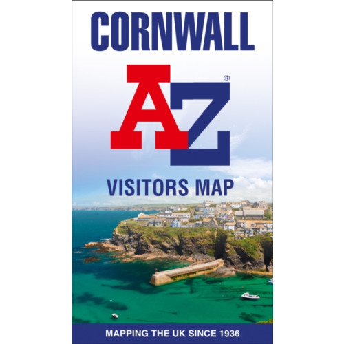 HarperCollins Publishers Cornwall A-Z Visitors Map