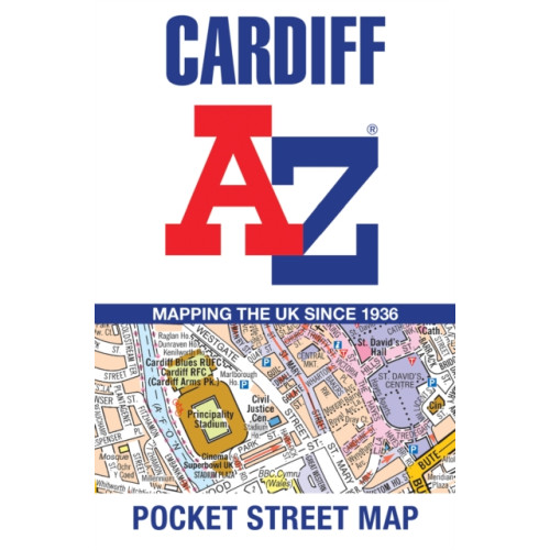 HarperCollins Publishers Cardiff A-Z Pocket Street Map