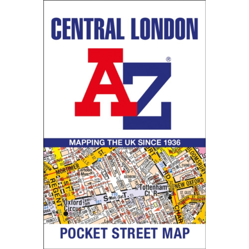 HarperCollins Publishers Central London A-Z Pocket Street Map