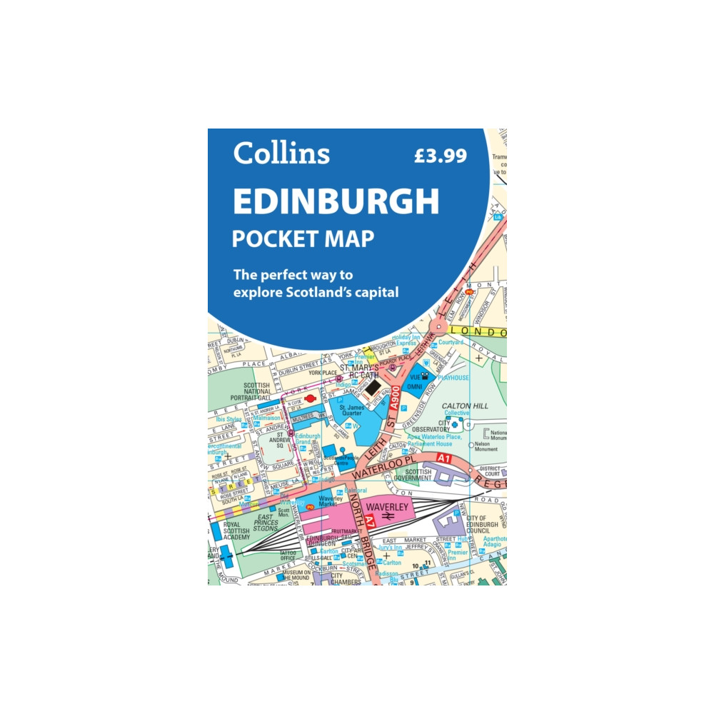 Produktbild för Edinburgh Pocket Map