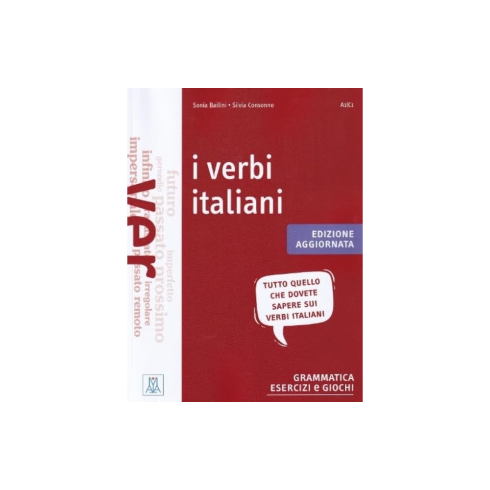Produktbild för I verbi italiani (A1-C1) (häftad, eng)