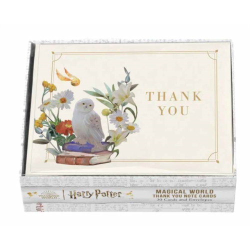 Insight Editions Harry Potter: Magical World Thank You Boxed Cards (Set of 30)