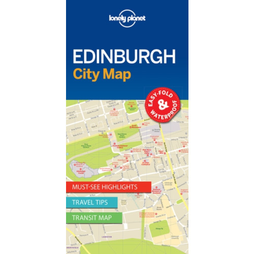 Lonely Planet Global Limited Lonely Planet Edinburgh City Map