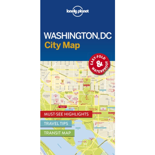 Lonely Planet Global Limited Lonely Planet Washington DC City Map