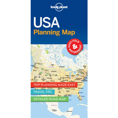 Lonely Planet Global Limited Lonely Planet USA Planning Map