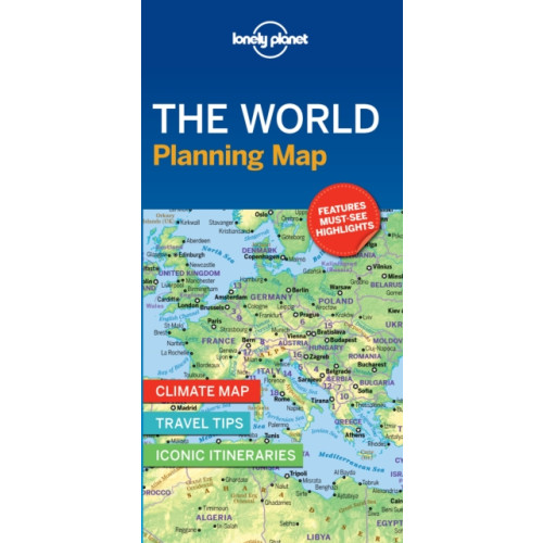 Lonely Planet Global Limited Lonely Planet The World Planning Map