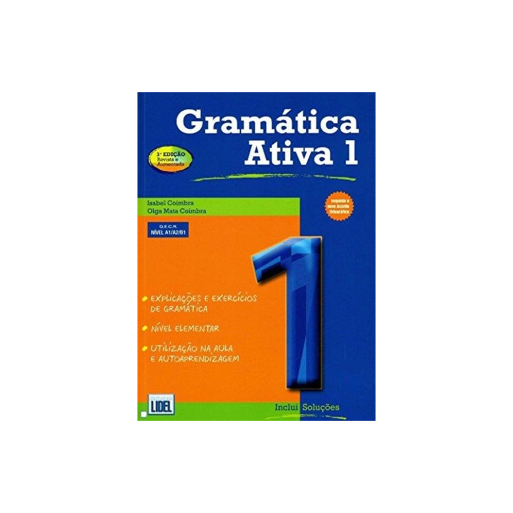 Produktbild för Gramatica Ativa 1 - Portuguese course with audio download (häftad, por)