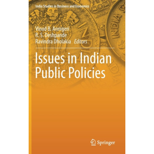 Springer Verlag, Singapore Issues in Indian Public Policies (inbunden, eng)