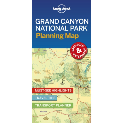 Lonely Planet Global Limited Lonely Planet Grand Canyon National Park Planning Map