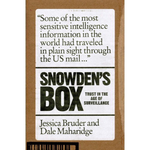 Verso Books Snowden's Box (inbunden, eng)