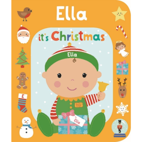 Gardners Personalisation It's Christmas Ella (bok, board book, eng)