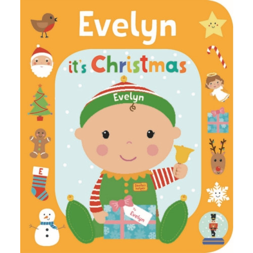 Gardners Personalisation It's Christmas Evelyn (bok, board book, eng)