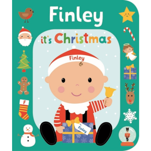Gardners Personalisation It's Christmas Finley (bok, board book, eng)