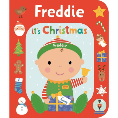 Gardners Personalisation It's Christmas Freddie (bok, board book, eng)