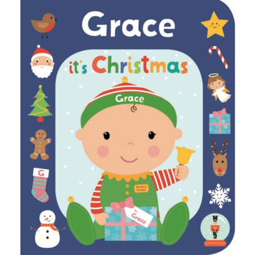 Gardners Personalisation It's Christmas Grace (bok, board book, eng)
