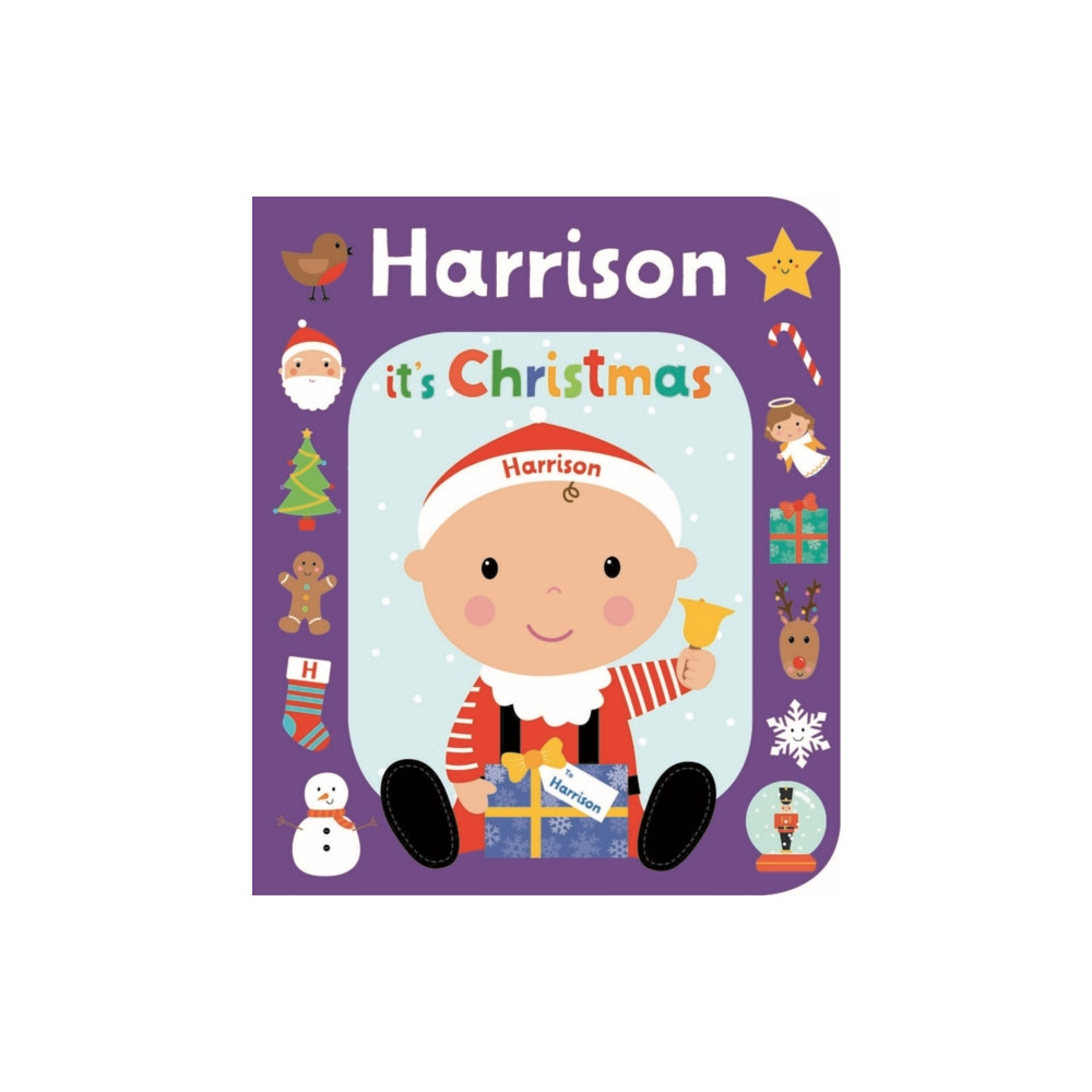 Produktbild för It's Christmas Harrison (bok, board book, eng)