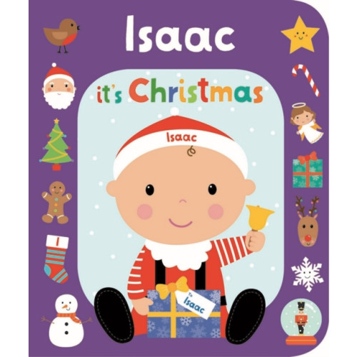 Gardners Personalisation It's Christmas Isaac (bok, board book, eng)