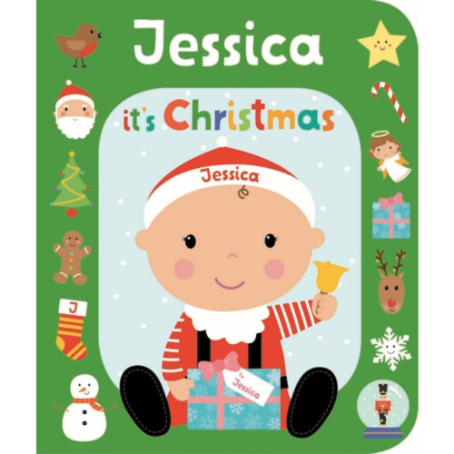 Gardners Personalisation It's Christmas Jessica (bok, board book, eng)