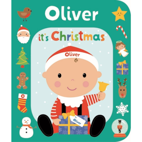 Gardners Personalisation It's Christmas Oliver (bok, board book, eng)