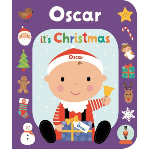 Gardners Personalisation It's Christmas Oscar (bok, board book, eng)