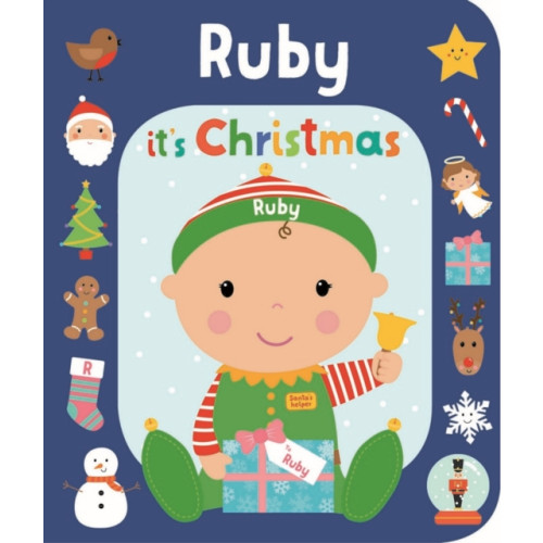 Gardners Personalisation It's Christmas Ruby (bok, board book, eng)