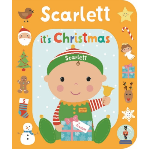 Gardners Personalisation It's Christmas Scarlett (bok, board book, eng)