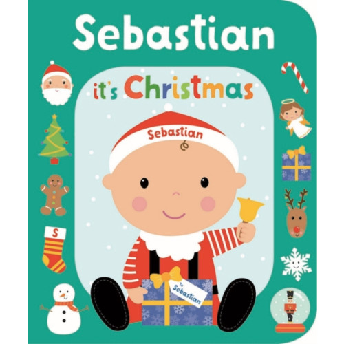 Gardners Personalisation It's Christmas Sebastian (bok, board book, eng)