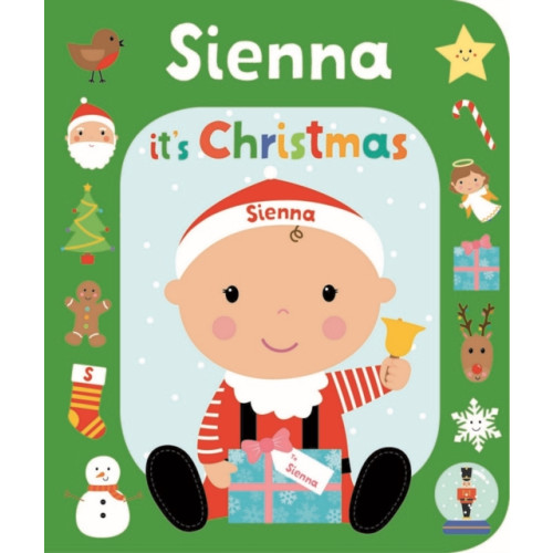 Gardners Personalisation It's Christmas Sienna (bok, board book, eng)