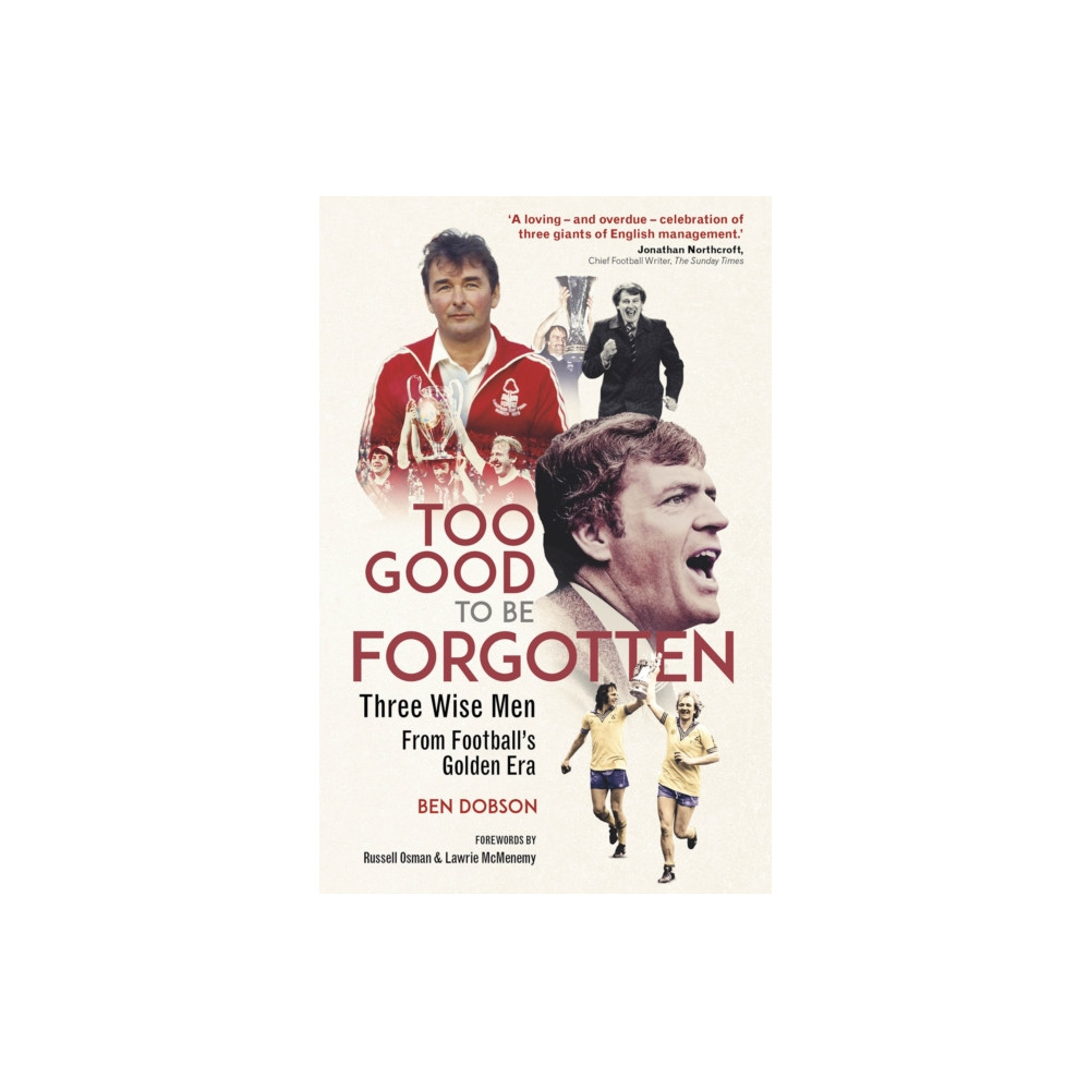 Produktbild för Too Good to be Forgotten (inbunden, eng)