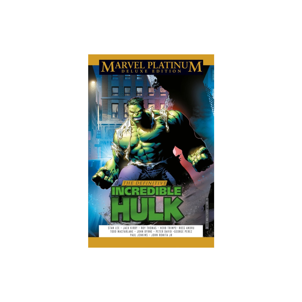 Produktbild för Marvel Platinum Deluxe Edition: The Definitive Incredible Hulk (inbunden, eng)