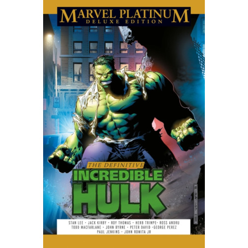 Panini Publishing Ltd Marvel Platinum Deluxe Edition: The Definitive Incredible Hulk (inbunden, eng)
