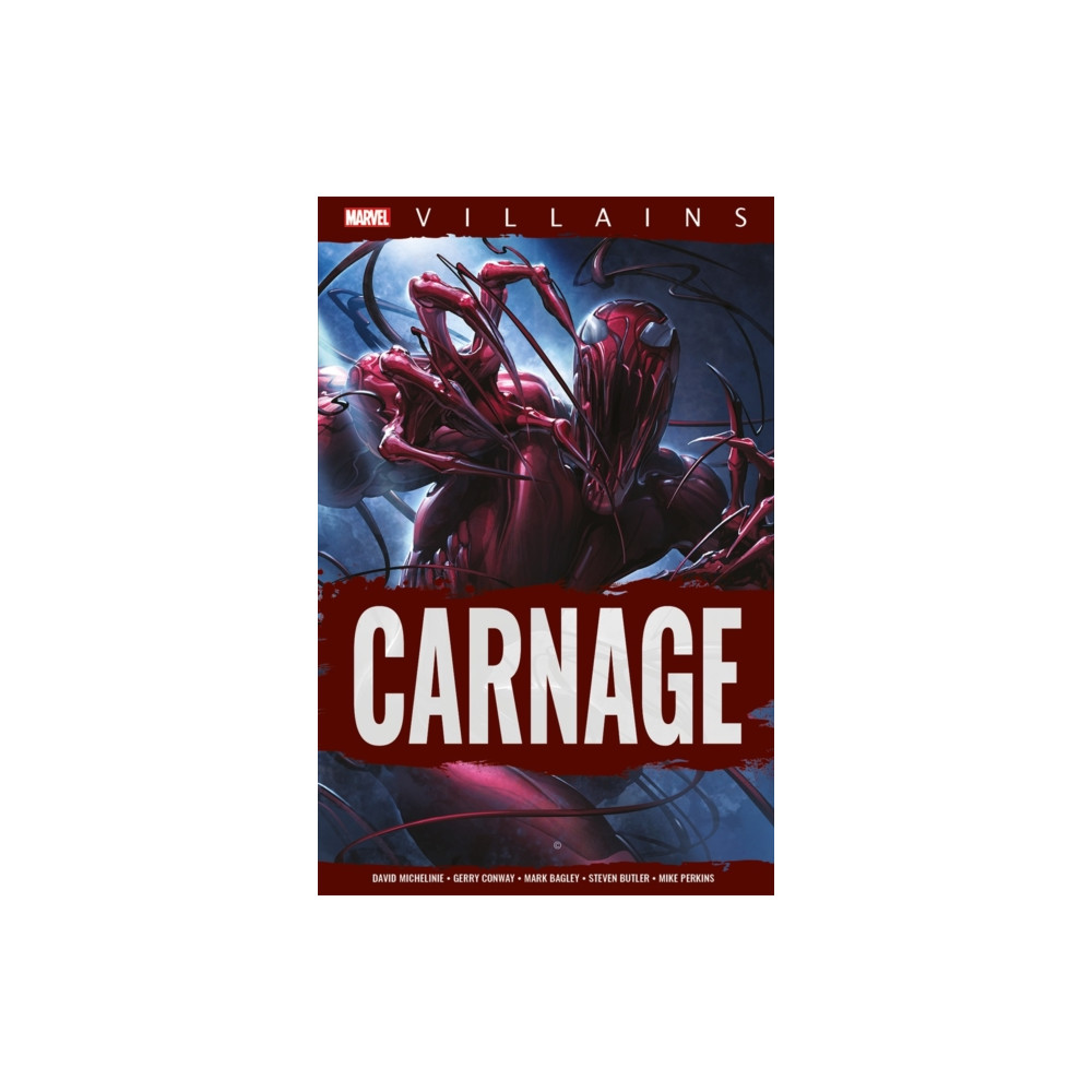 Produktbild för Marvel Villains: Carnage (häftad, eng)