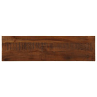 Produktbild för Bordsskiva 100x30x2,5 cm rektangulär massivt återvunnet trä