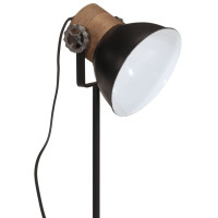 Produktbild för Skrivbordslampa 25 W svart 17x17x50 cm E27