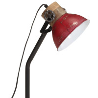 Produktbild för Skrivbordslampa 25 W nött röd 18x18x60 cm E27