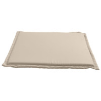 Produktbild för Sittdynor för trädgården 6 st taupe 45x45x2 cm fyrkantig