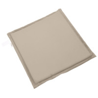 Produktbild för Sittdynor för trädgården 4 st taupe 45x45x2 cm fyrkantig