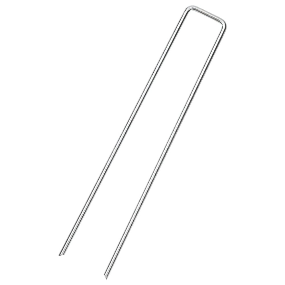 Produktbild för Markpinne U-format 25 st 20x3,5 cm galvaniserat stål
