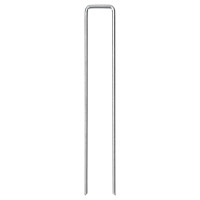 Produktbild för Markpinne U-format 25 st 20x3,5 cm galvaniserat stål