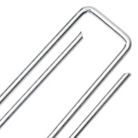 Produktbild för Markpinne U-format 25 st 20x3,5 cm galvaniserat stål