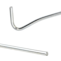 Produktbild för Tältpinnar 25 st 30 cm Ø7 mm galvaniserat stål