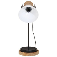 Produktbild för Skrivbordslampa 25 W vit 17x17x50 cm E27