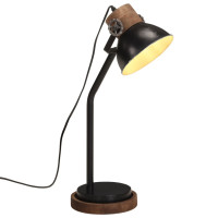 Produktbild för Skrivbordslampa 25 W svart 18x18x60 cm E27