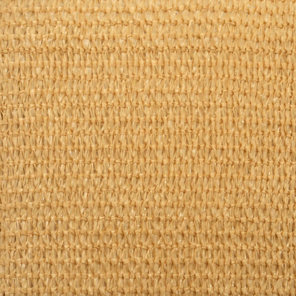 Produktbild för Solsegel 160 g/m² fyrkantig sand 4x4 m HDPE