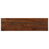 Produktbild för Bordsskiva 110x30x2,5 cm rektangulär massivt återvunnet trä